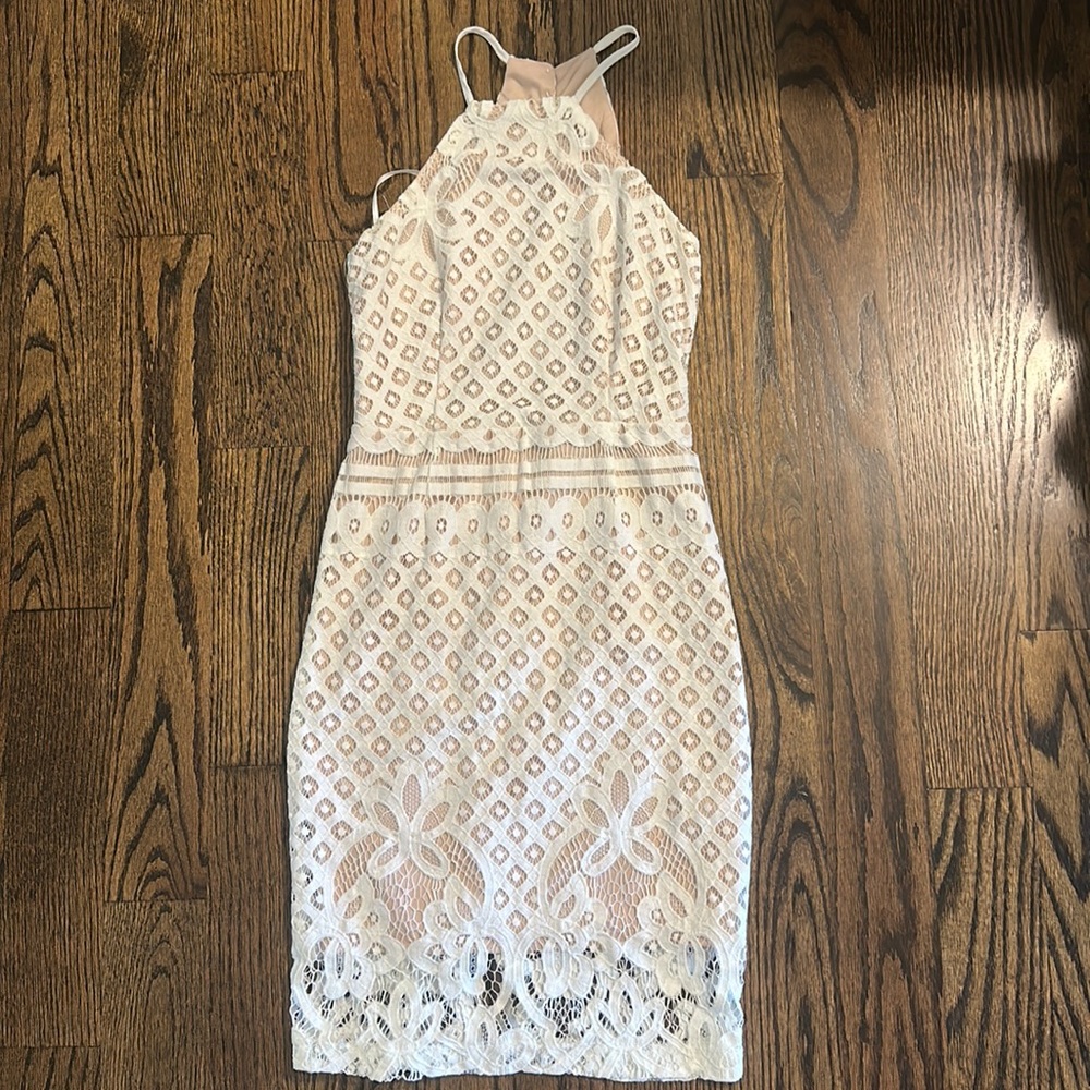 White Lulus dress